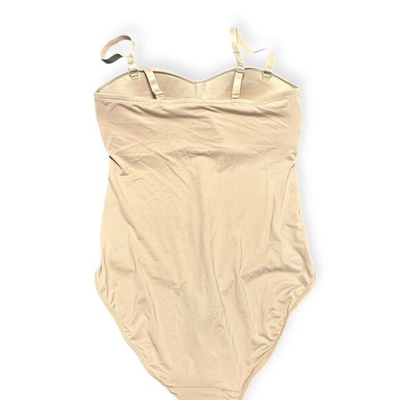 MAIDENFORM Women’s Beige Extra Firm Control All-In-One Bodysuit Shapewear Size M - Picture 3 of 5